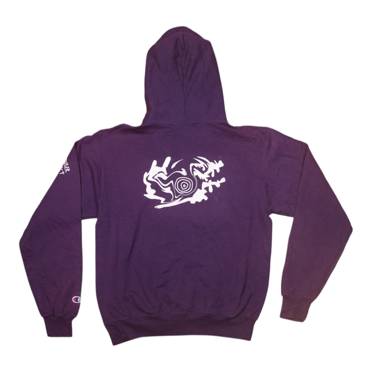 Vintage Upcycled Screenprint Hoodie (S)