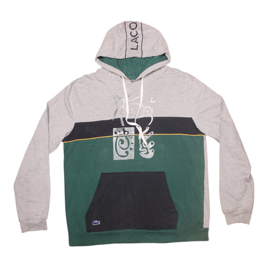 Vintage Upcycled Screenprint Hoodie (L)