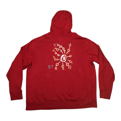 Vintage Upcycled Screenprint Hoodie (3XL)