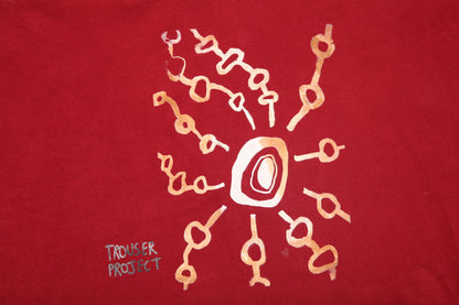 Vintage Upcycled Screenprint Hoodie (3XL)