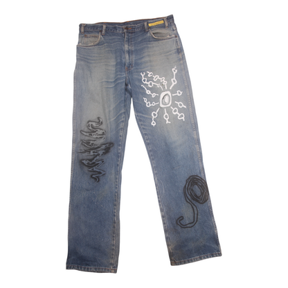 Upcycled Vintage Dickies Jeans (W38)