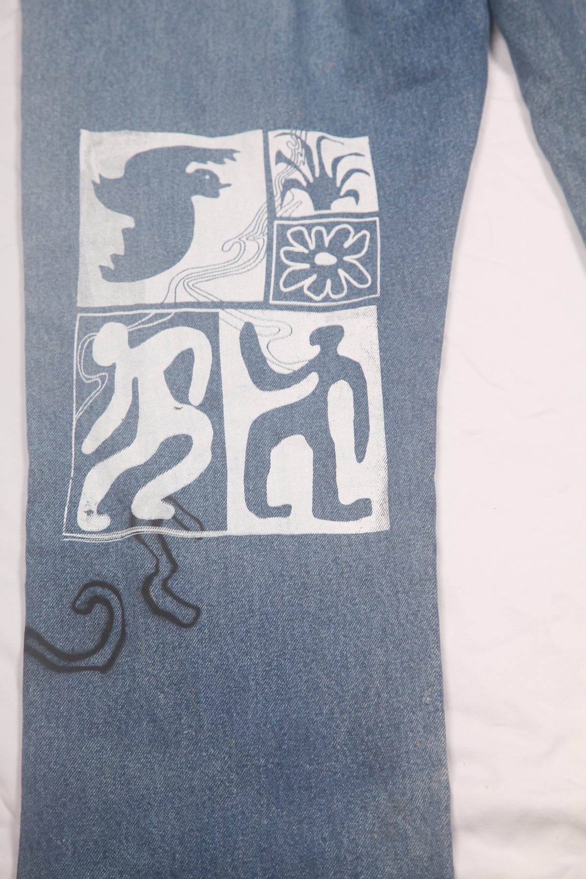 Upcycled Vintage Dickies Jeans (W38)