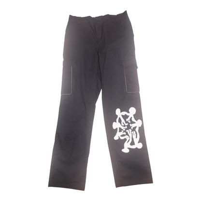 Upcycled Screenprint Worker Trousers