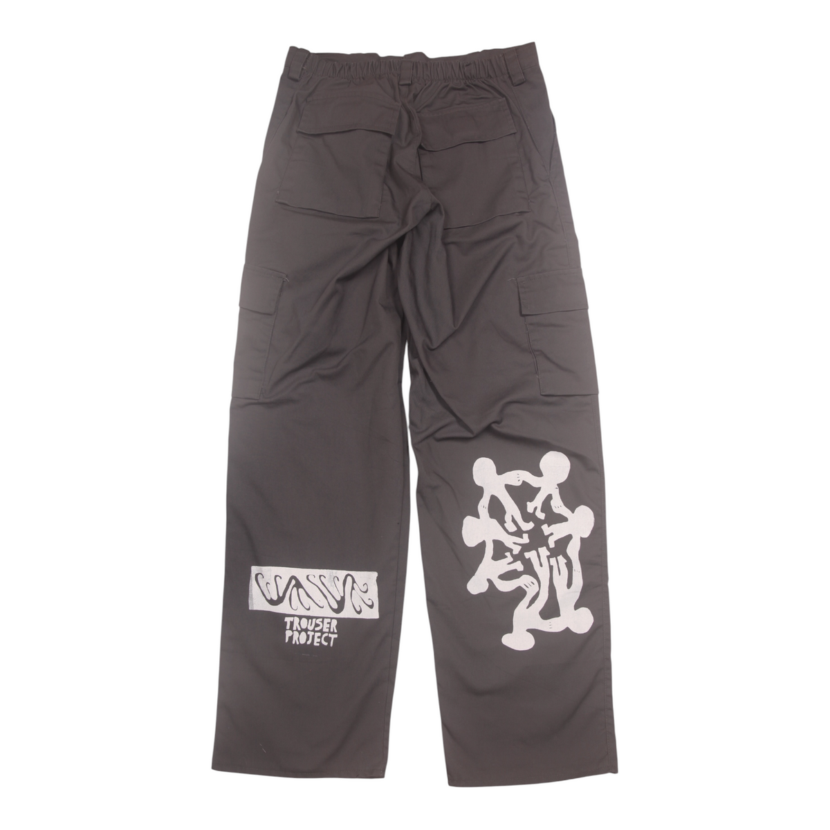 Upcycled Screenprint Worker Trousers (W30-34)