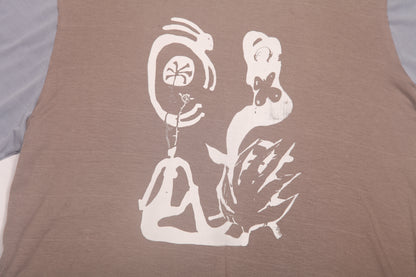 Long Sleeve Screenprint Fitted Tee (UK16/18)