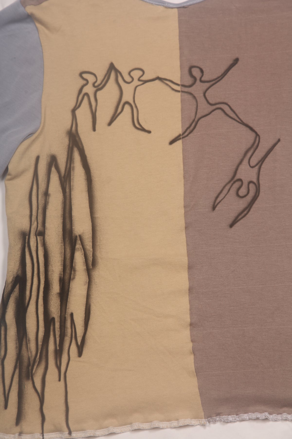 Long Sleeve Screenprint Fitted Tee (UK16/18)