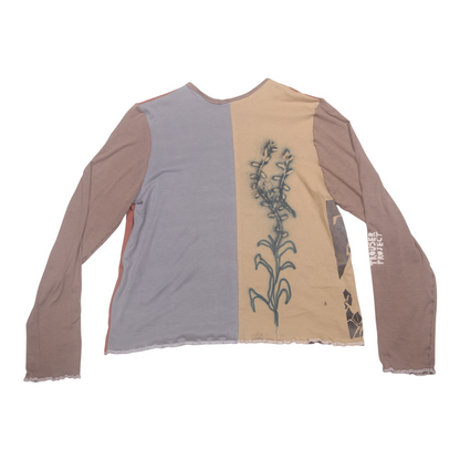 Long Sleeve Screenprint Fitted Tee (UK16/18)