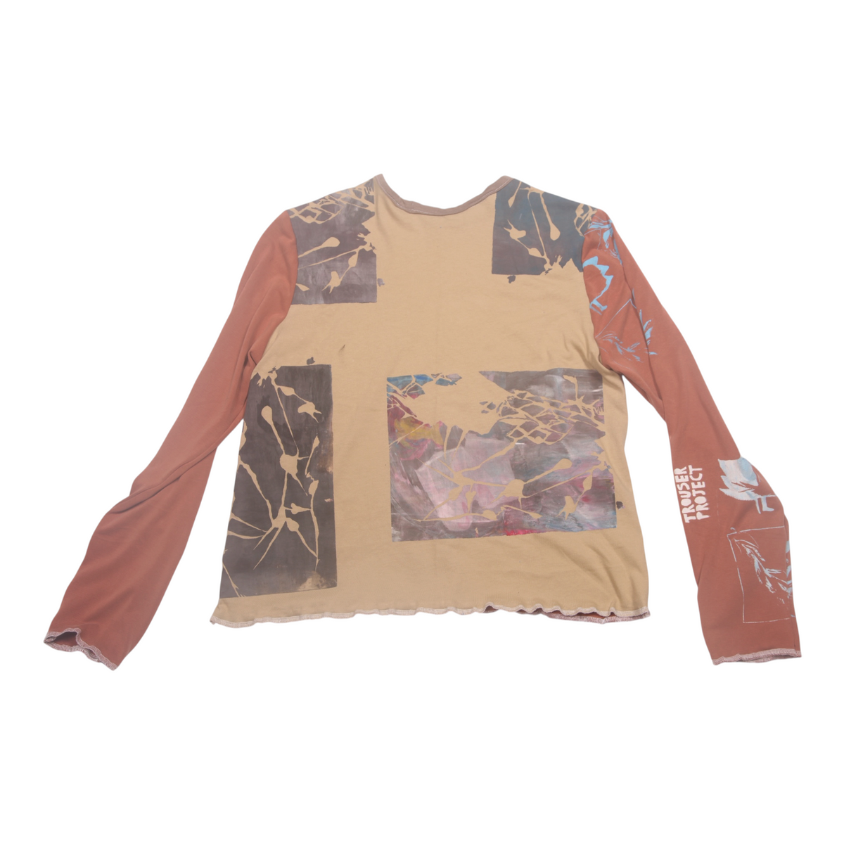 Long Sleeve Screenprint Fitted Tee (UK16/18)