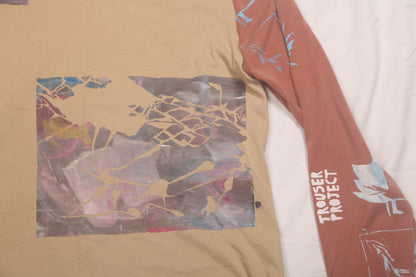 Long Sleeve Screenprint Fitted Tee (UK16/18)