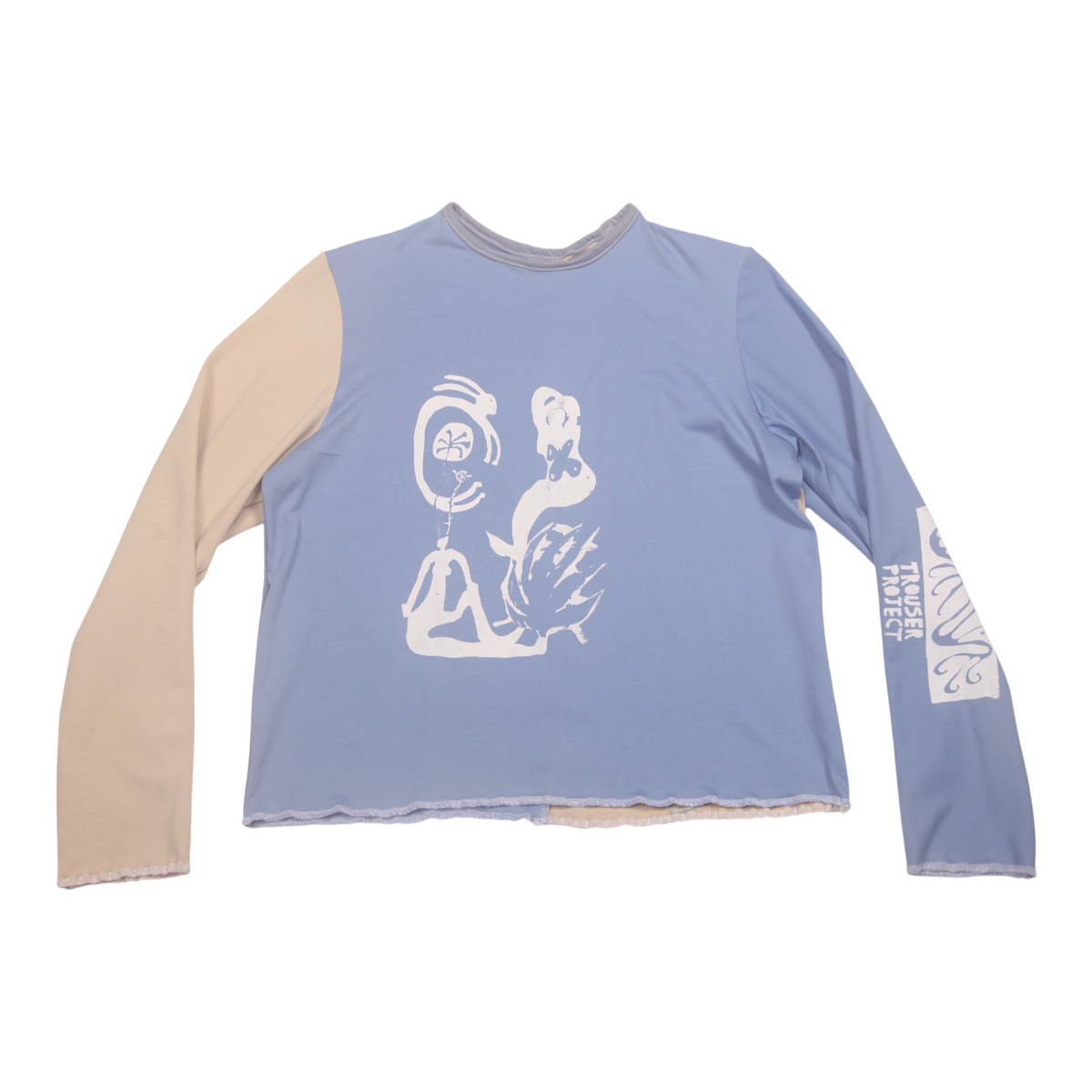 Long Sleeve Screenprint Fitted Tee (UK16/18)