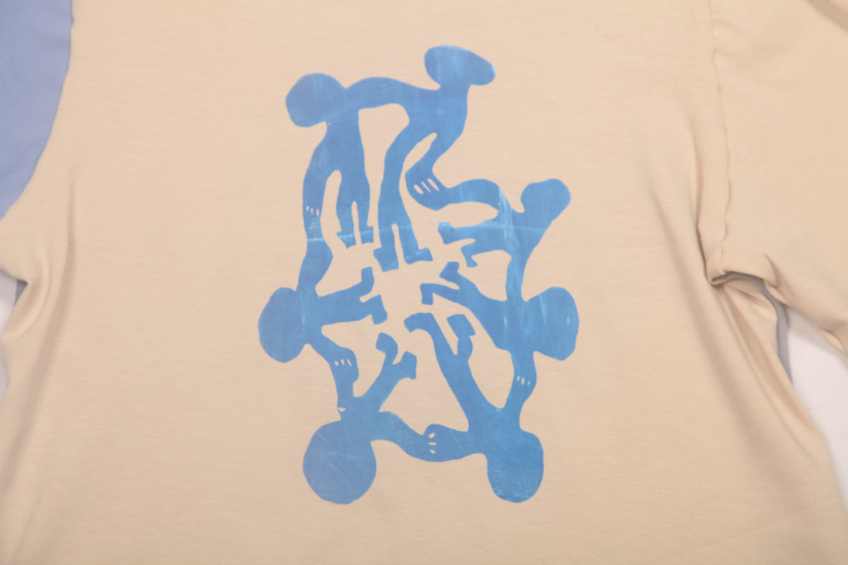 Long Sleeve Screenprint Fitted Tee (UK14/16)