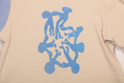 Long Sleeve Screenprint Fitted Tee (UK14/16)