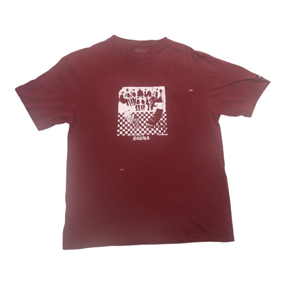 Upcycled Screenprint T-shirt (L)