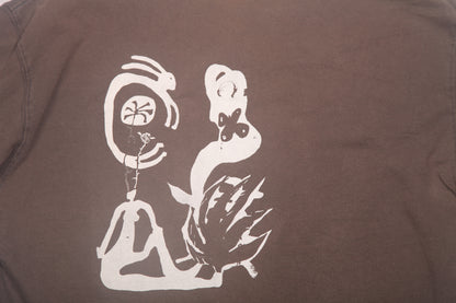 Upcycled Screenprint T-shirt (L)