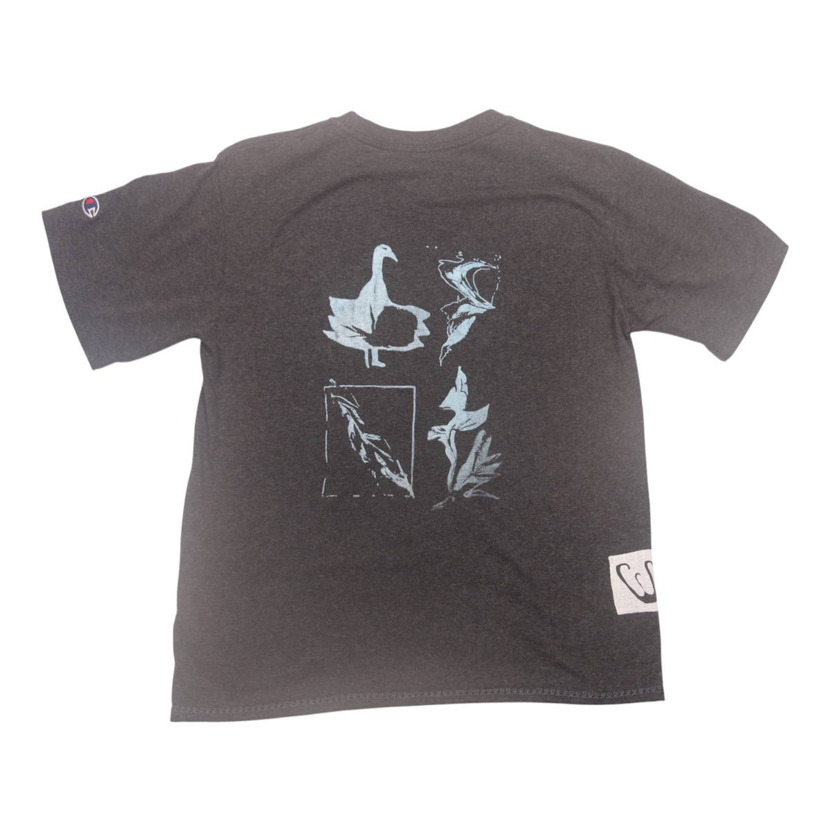 Upcycled Screenprint T-shirt (S)