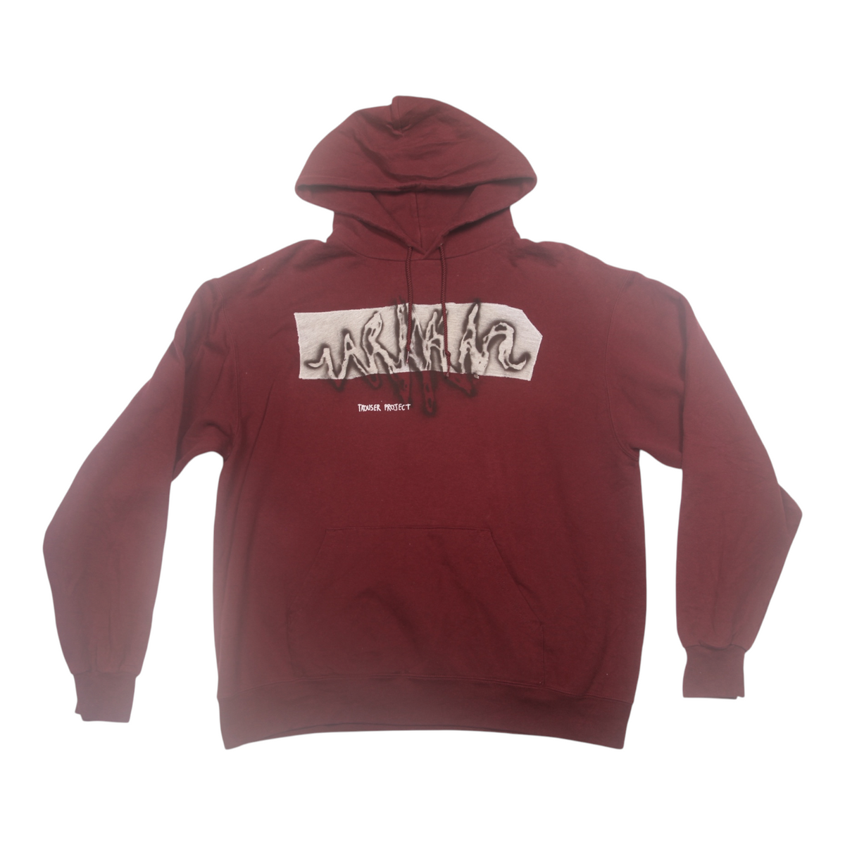 Vintage Upcycled Screenprint Hoodie (L)