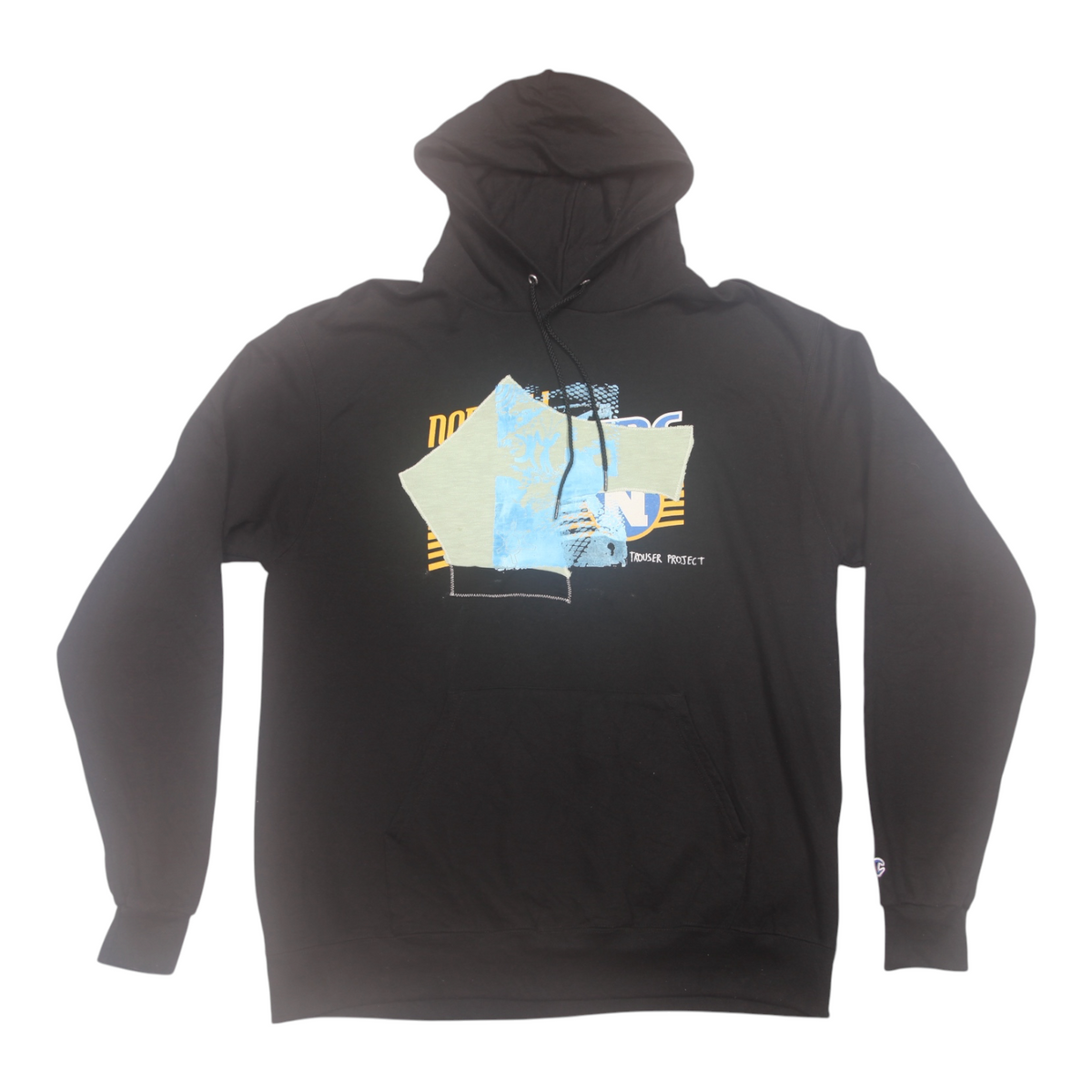 Vintage Upcycled Screenprint Hoodie (M)