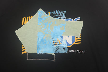 Vintage Upcycled Screenprint Hoodie (M)