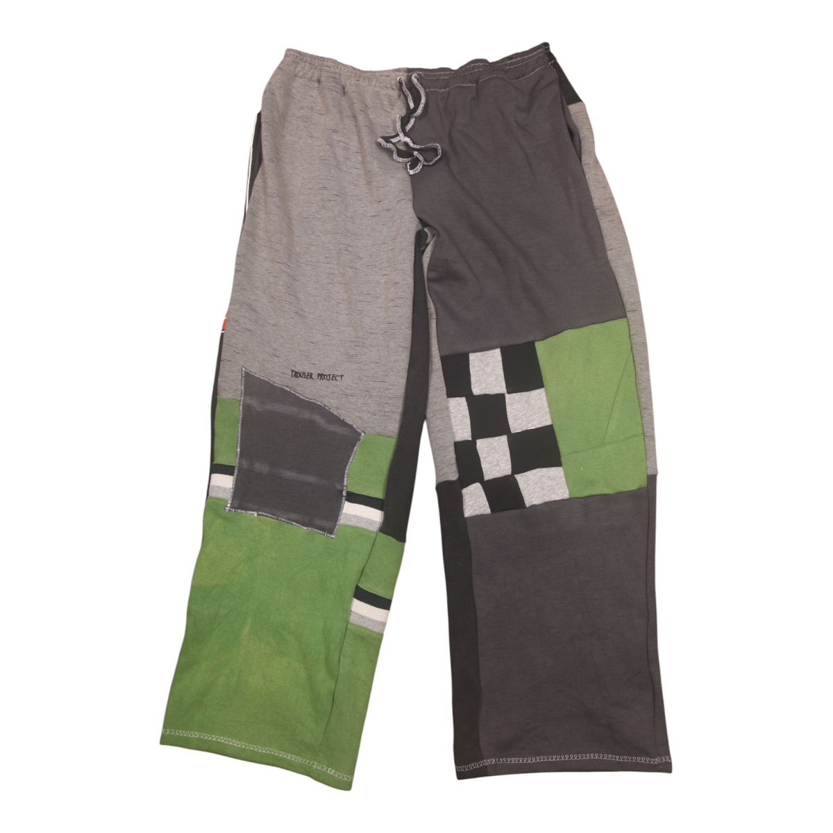 Patchwork Reworked Tracksuit Trousers (L)