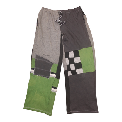 Patchwork Reworked Tracksuit Trousers (L)