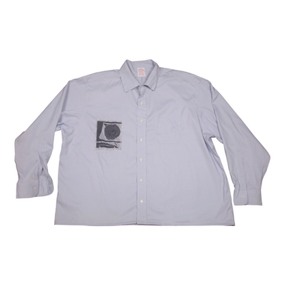 Reworked Patchwork Screenprint Shirt (2XL)