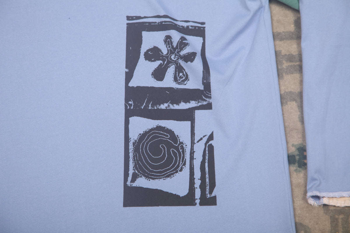Long Sleeve Screenprint Reworked T-Shirt (S)