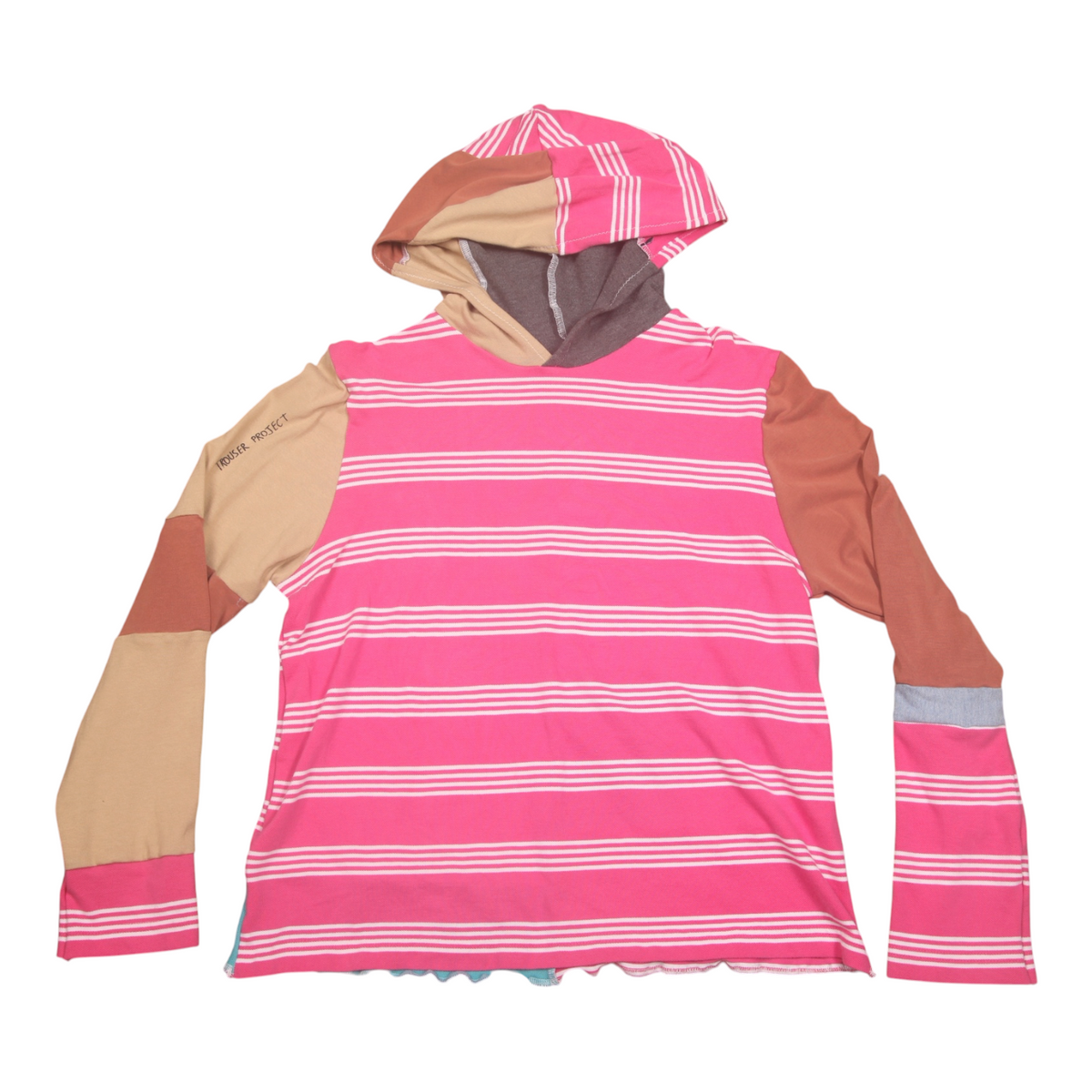 Reworked Hooded Long Sleeve Top (UK14/16)