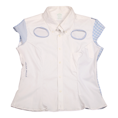 Reworked Fitted Shirt (UK12/14)