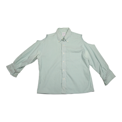 Reworked Patchwork Screenprint Shirt (M)
