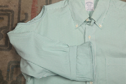 Reworked Patchwork Screenprint Shirt (M)