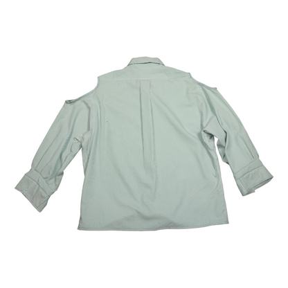 Reworked Patchwork Screenprint Shirt (M)