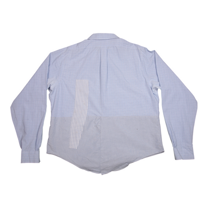 Reworked Patchwork Screenprint Shirt (XL)