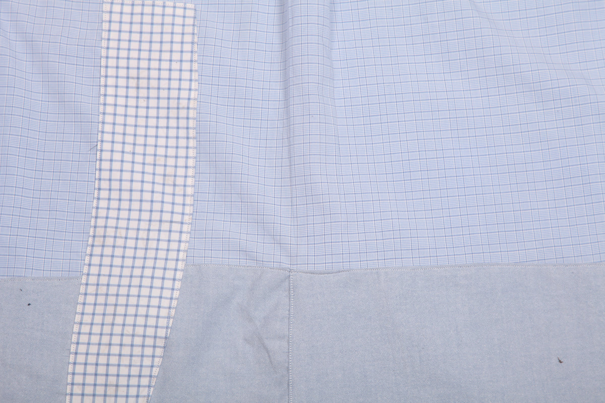 Reworked Patchwork Screenprint Shirt (XL)