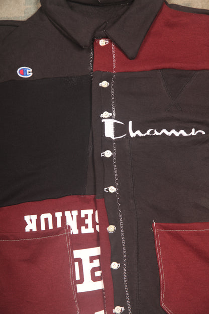Reworked Button Up Jumper (S)