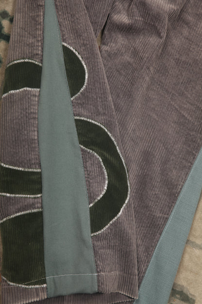 Upcycled Corduroy Trousers (W40)