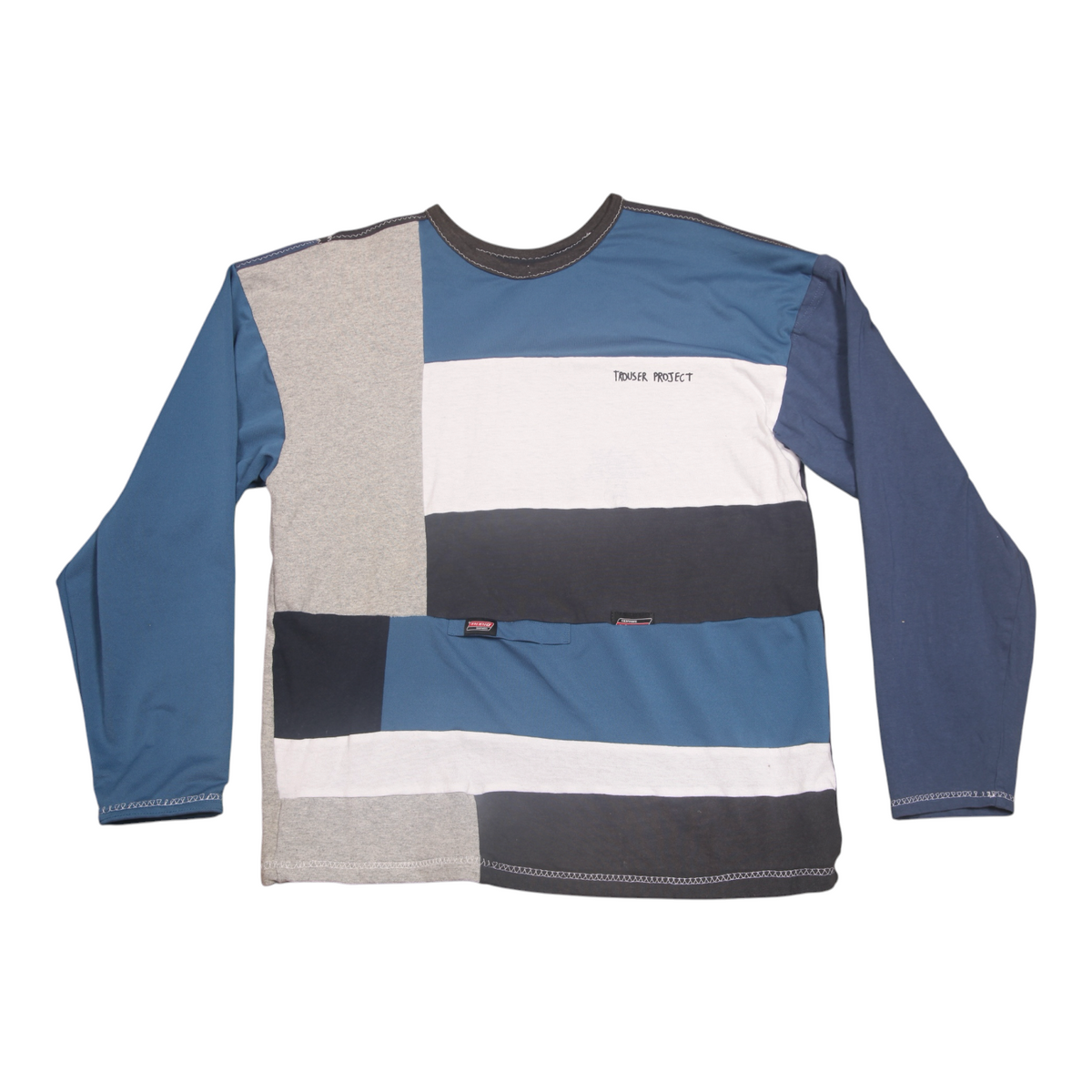 Long Sleeve Screenprint Reworked T-Shirt (M)