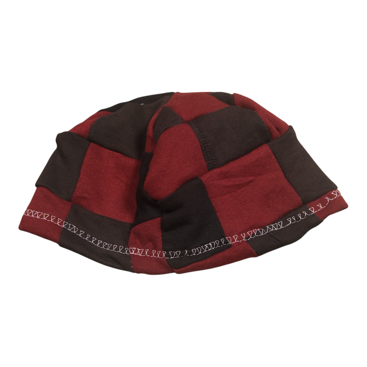 Chequered Beanie Hat