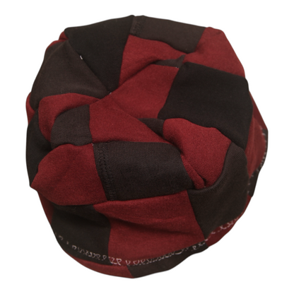 Chequered Beanie Hat