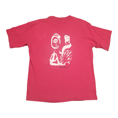 Upcycled Screenprint T-shirt (L)