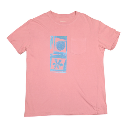 Upcycled Screenprint T-shirt (L)