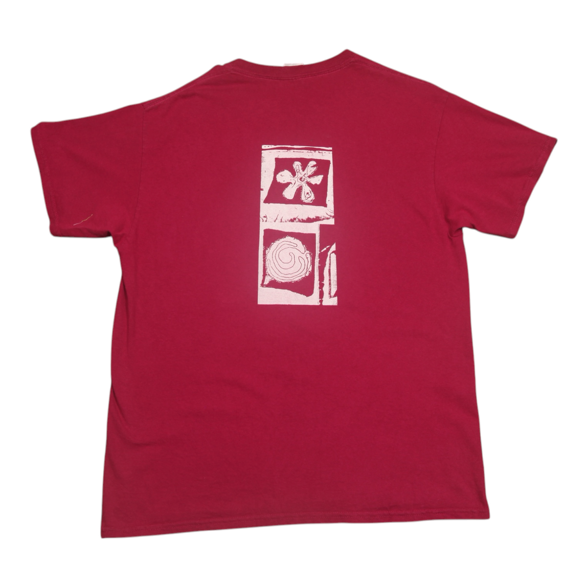 Upcycled Screenprint T-shirt (L)