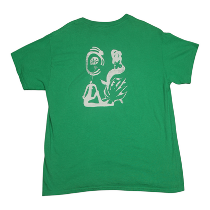 Upcycled Screenprint T-shirt (L)