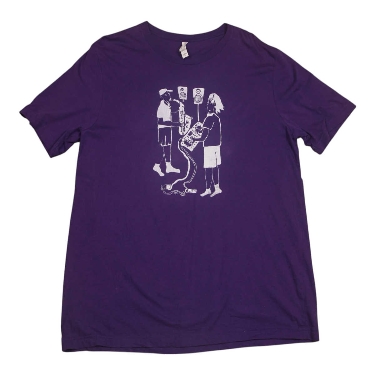 Upcycled Screenprint T-shirt (L)