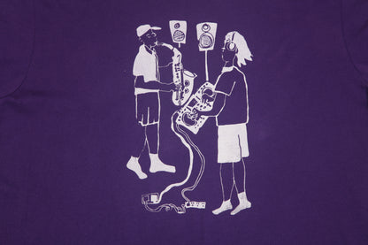 Upcycled Screenprint T-shirt (L)