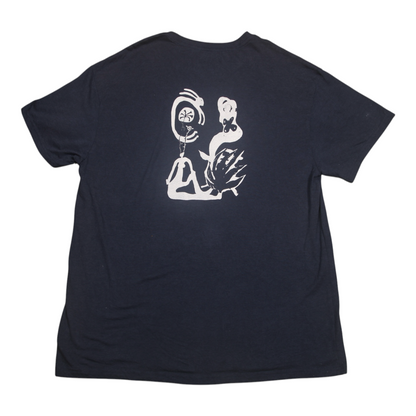 Upcycled Screenprint T-shirt (L)