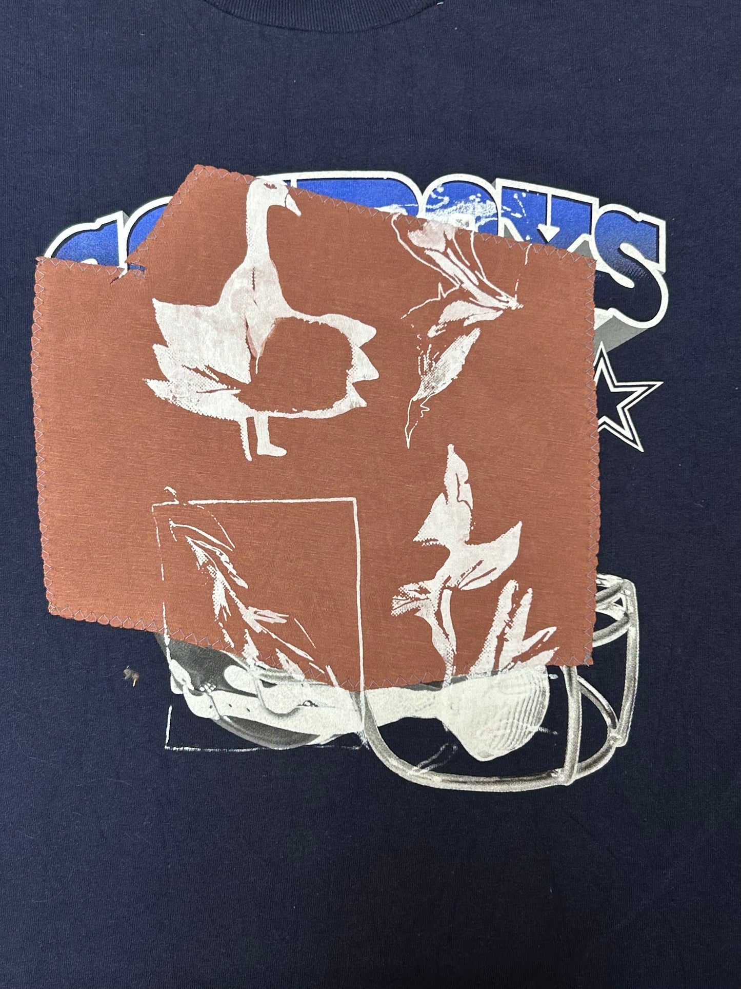 Upcycled Screenprint T-shirt (L)