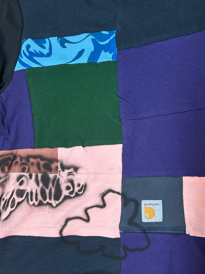 Short Sleeve Crop Screenprint Tee (UK14/16)