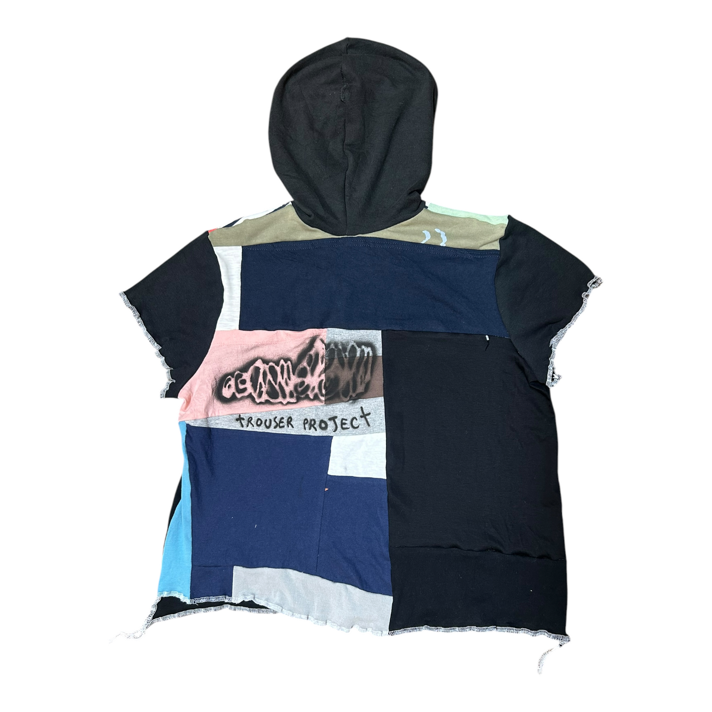 Short Sleeve Crop Screenprint Tee (UK16/18)