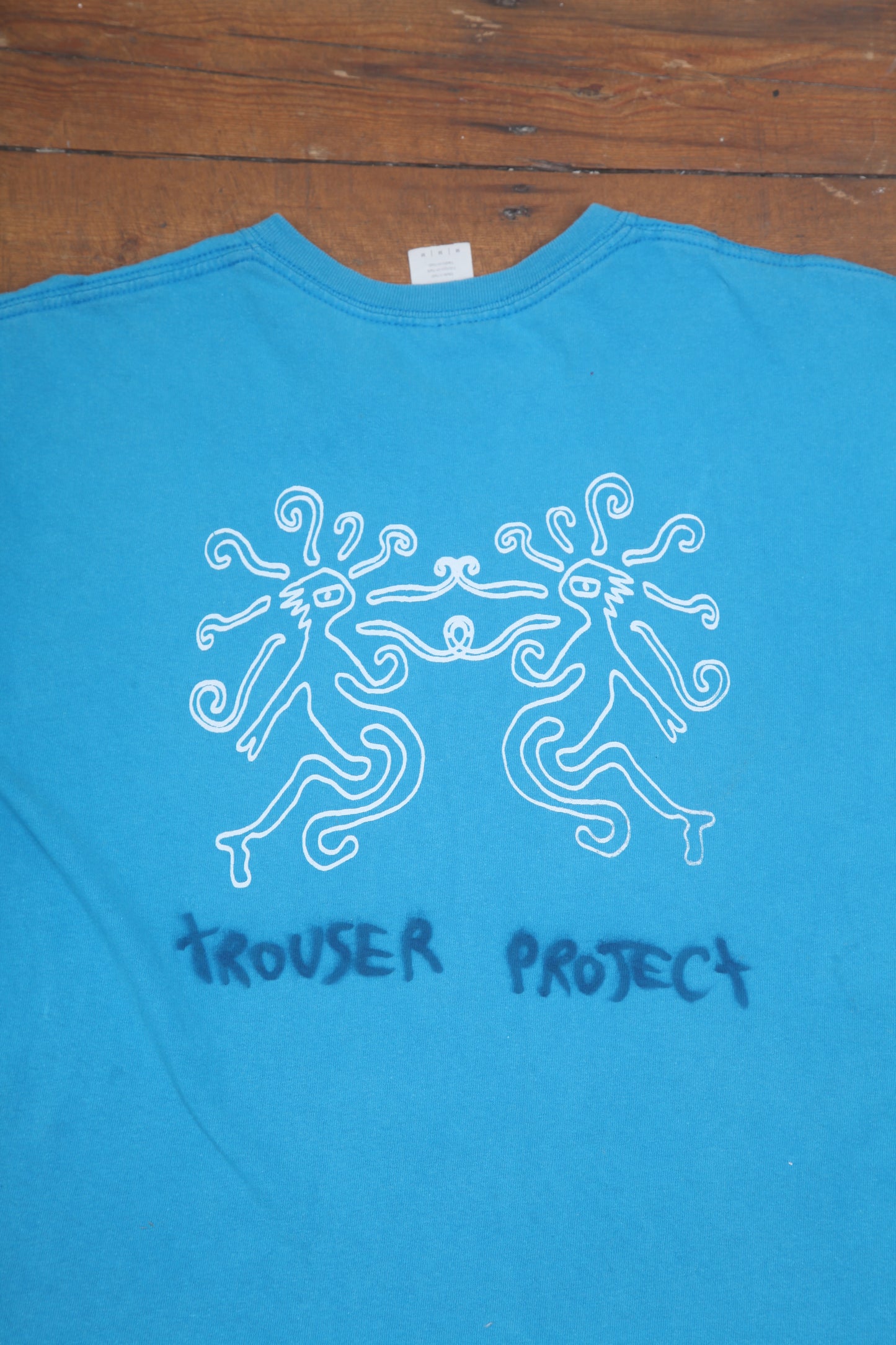 Graphic Blue Short Sleeve T-Shirt (M)