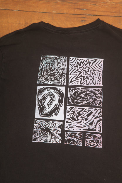 Graphic Black Short Sleeve T-Shirt (M)